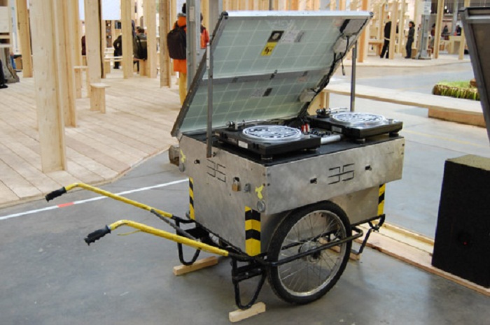 Solar Powered DJ Booth