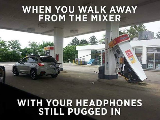 When You Walk Away From The Mixer