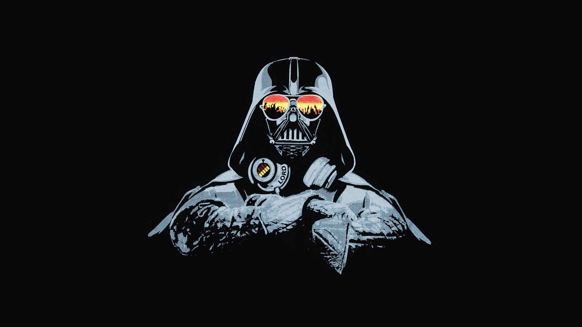DJ Darth Vader Wallpaper