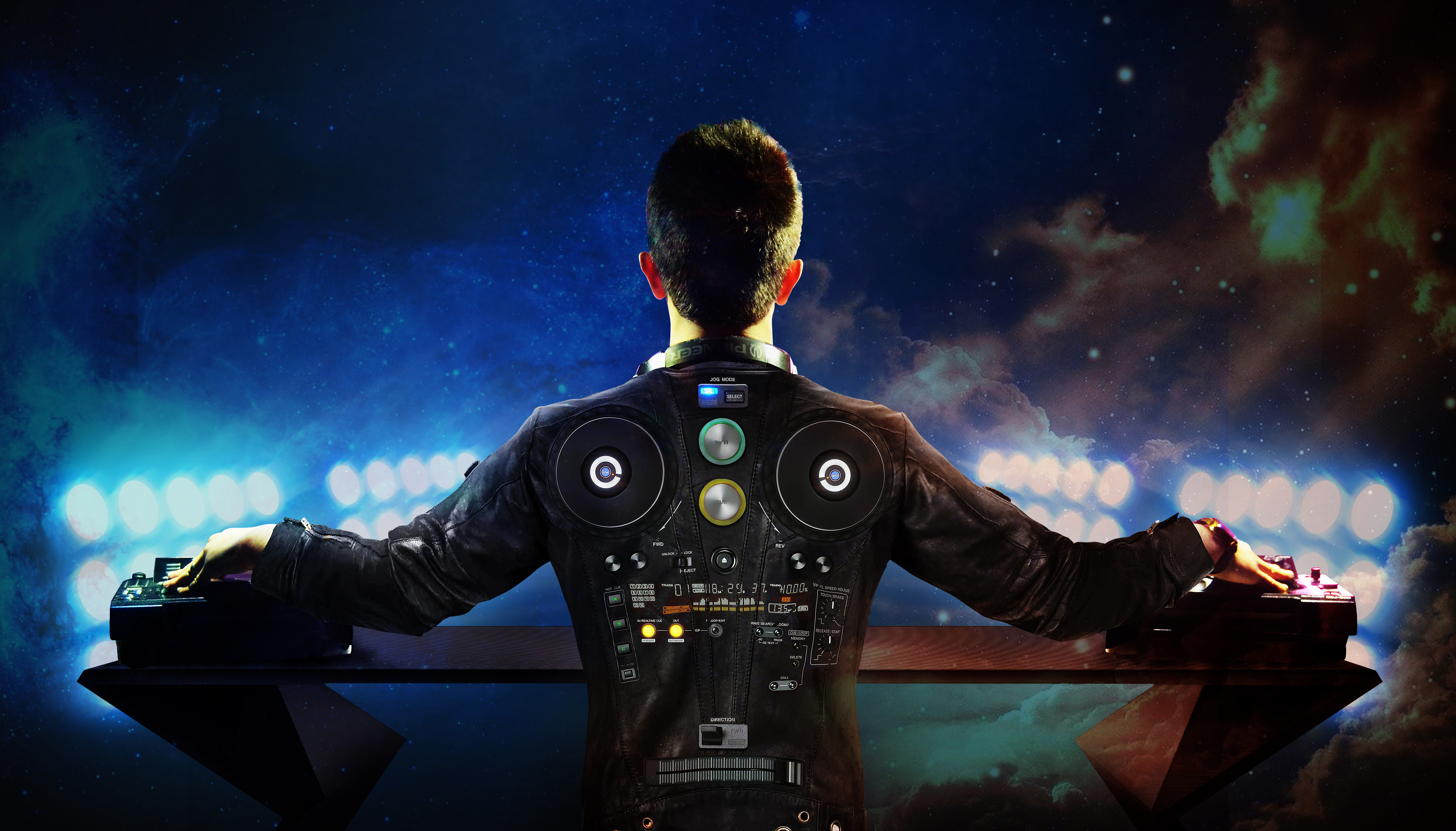 DJ Digital Jacket Wallpaper