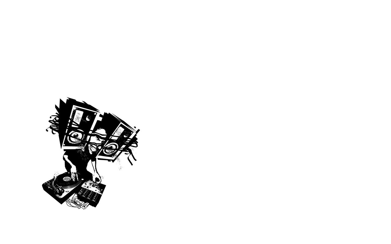 Minimal DJ Wallpaper